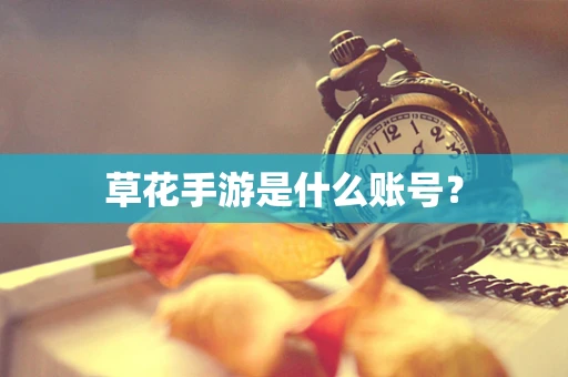 草花手游是什么账号？