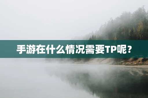 手游在什么情况需要TP呢？