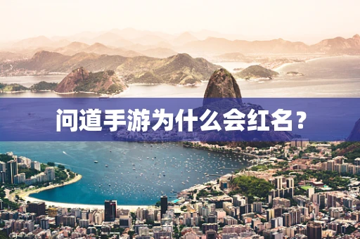 问道手游为什么会红名？