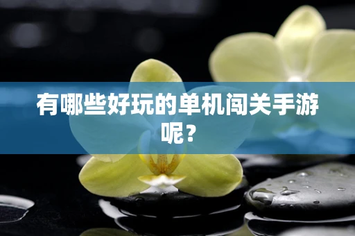 有哪些好玩的单机闯关手游呢？