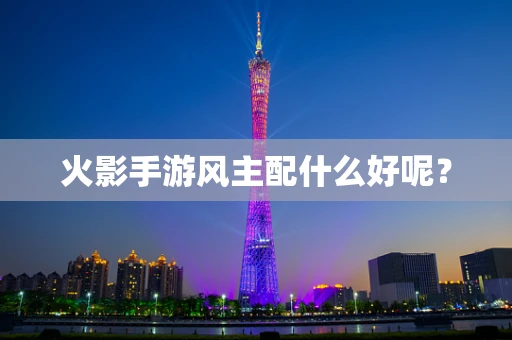 火影手游风主配什么好呢？