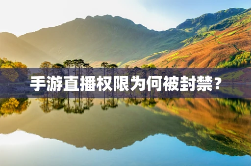 手游直播权限为何被封禁？
