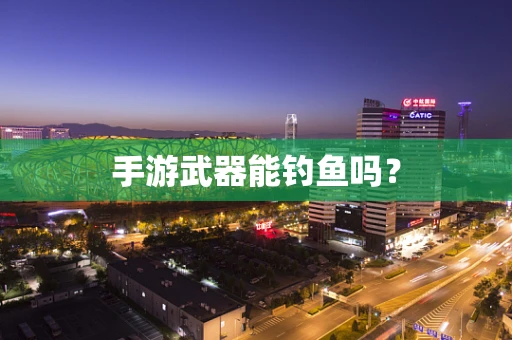 手游武器能钓鱼吗？