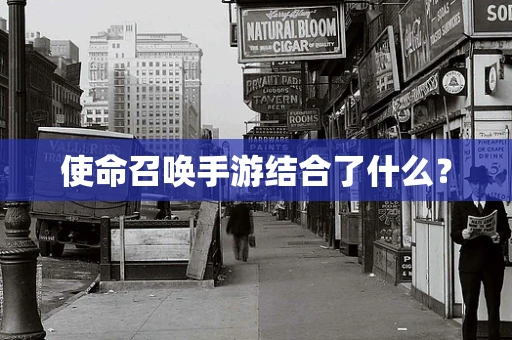 使命召唤手游结合了什么？