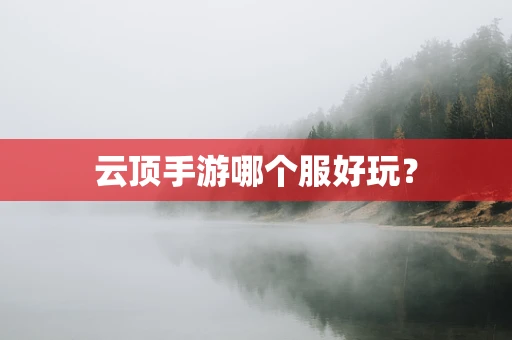 云顶手游哪个服好玩？