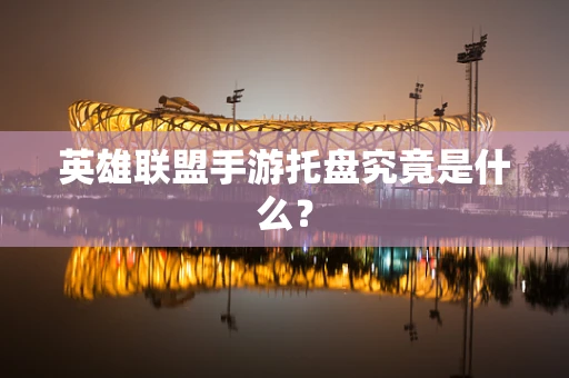 英雄联盟手游托盘究竟是什么？