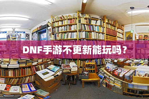 DNF手游不更新能玩吗？