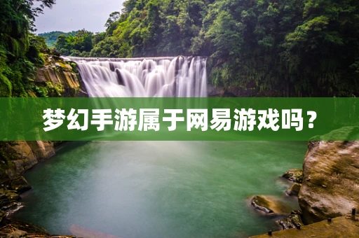 梦幻手游属于网易游戏吗？