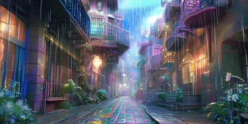 QQ炫舞手游中有什么雨？